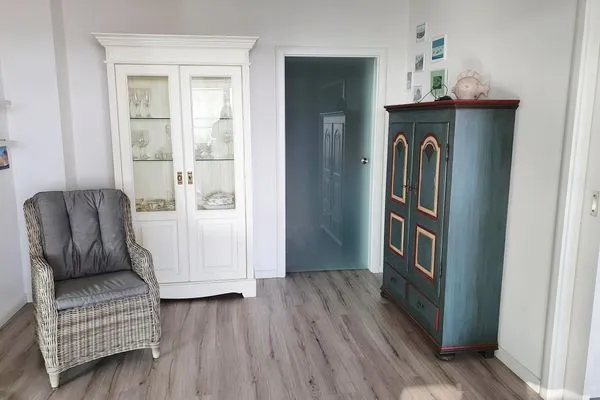 Lesezimmer in der Ferienwohnung Gorch Fock im Haus Kap Hoorn in Wittdün auf Amrum Haus Kap Hoorn Ferienwohnung Gorch Fock