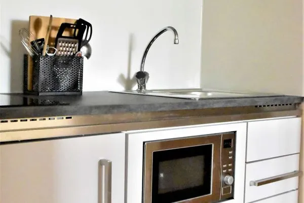 Küche / Küchenzeile Appartement-Haus Regina Ferienwohnung Meeresbrise