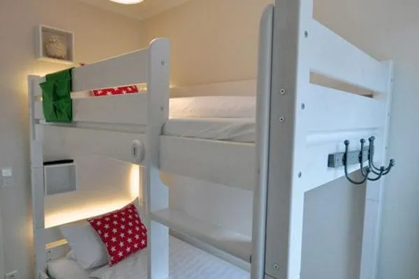 Schlafzimmer Bootshaus in den Dünen - 4 Ferienwohnung 2