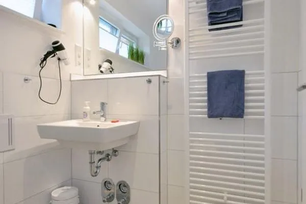 Badezimmer Bootshaus in den Dünen - 4 Ferienwohnung 2