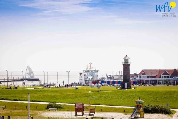 Nachbarschaft Haus Inselrose Ferienwohnung Ankerrose