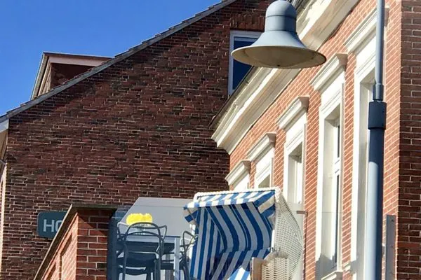 Hauptansicht Haus Inselrose Ferienwohnung Ankerrose