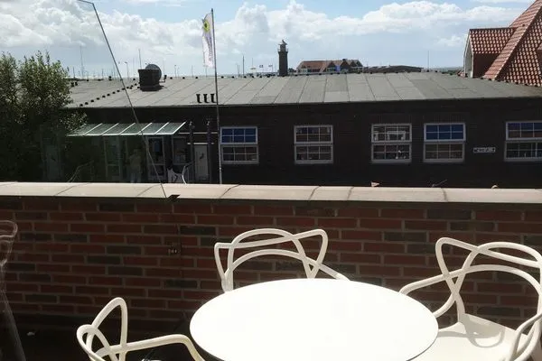 Balkon Haus Inselrose Ferienwohnung Wildrose