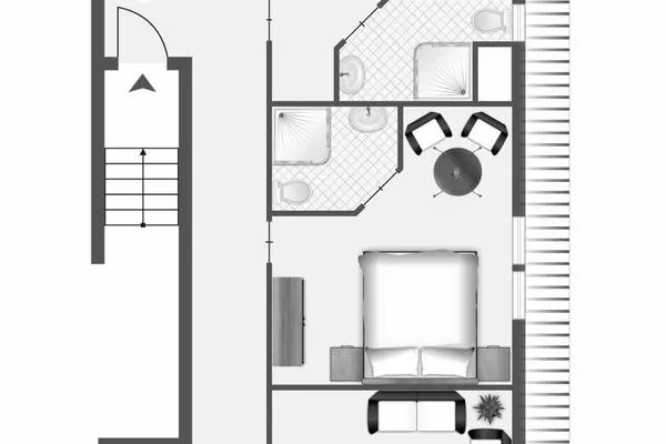 Grundriss Haus Inselrose Ferienwohnung Apfelrose