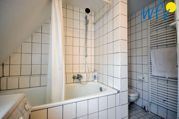 Badezimmer Ferienhaus Friesenblick Ferienwohnung 1