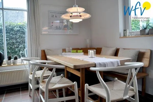 Wohnzimmer Ferienhaus Friesenblick Ferienwohnung 1