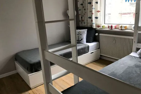 Schlafzimmer Haus Inselrose Ferienwohnung Ankerrose
