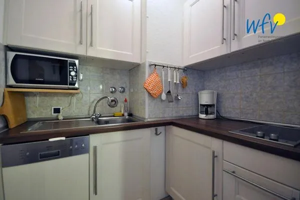Küche / Küchenzeile Ferienhaus Strandstraße 41 Ferienwohnung 16