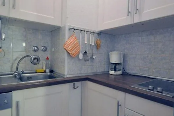 Küche / Küchenzeile Ferienhaus Strandstraße 41 Ferienwohnung 16