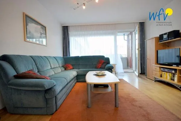 Wohnzimmer Ferienhaus Strandstraße 41 Ferienwohnung 16