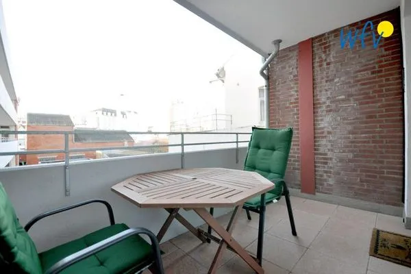 Balkon Ferienhaus Strandstraße 41 Ferienwohnung 16