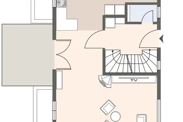 Einzelhaus Boathouse Boathouse SPO Dorf - Grundriss