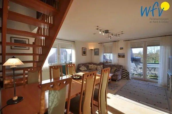 Wohnzimmer Ferienhaus Jakob-von-Dyken-Weg 52 Ferienhaus Jakob-von-Dyken-Weg Borkum