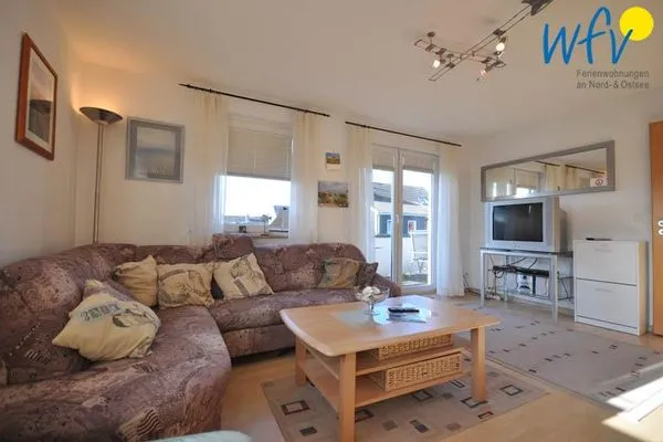 Wohnzimmer Ferienhaus Jakob-von-Dyken-Weg 52 Ferienhaus Jakob-von-Dyken-Weg Borkum
