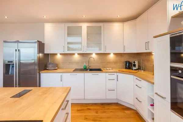 Küche / Küchenzeile Haus Margarete Ferienwohnung Töwerliebe