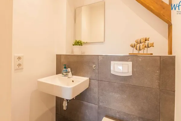 Gäste-WC Haus Margarete Ferienwohnung Töwerliebe