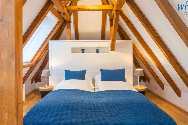 Schlafzimmer Haus Margarete Ferienwohnung Töwerliebe
