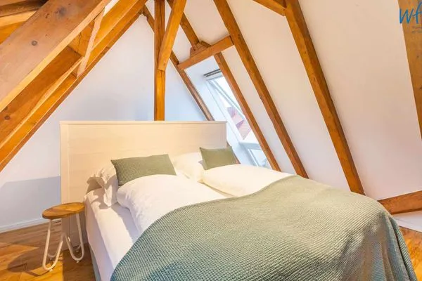 Schlafzimmer Haus Margarete Ferienwohnung Töwerliebe