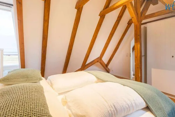 Schlafzimmer Haus Margarete Ferienwohnung Töwerliebe