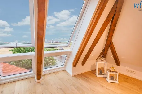 Schlafzimmer Haus Margarete Ferienwohnung Töwerliebe