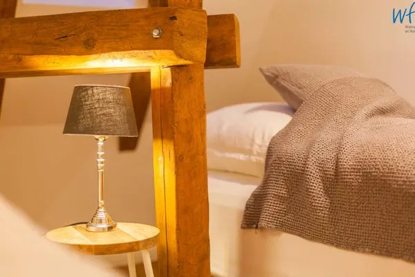 Schlafzimmer Haus Margarete Ferienwohnung Töwerliebe