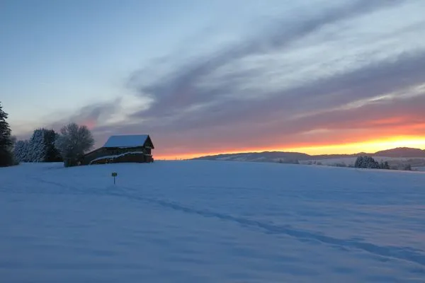 Landschaft Feriendorf Hochbergle Haus 109