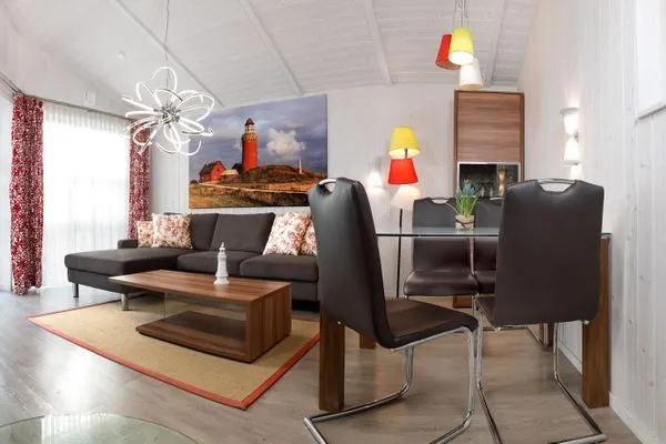 Living room Dänisches Ferienhaus am Salzhaff, Haus Pacific