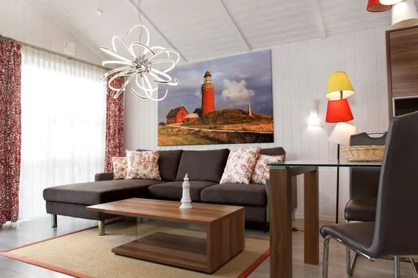 Living room Dänisches Ferienhaus am Salzhaff, Haus Pacific