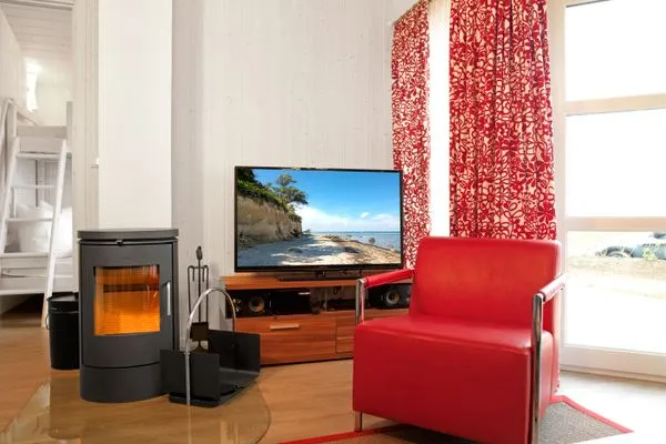 Living room Dänisches Ferienhaus am Salzhaff, Haus Pacific