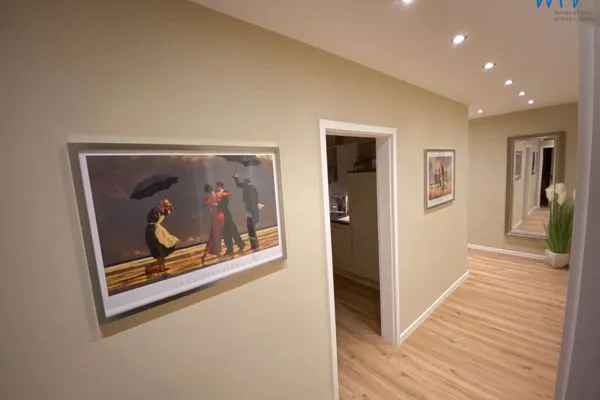 Flur Strandhaus Ferienwohnung Luv