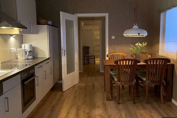 Küche / Küchenzeile Strandhaus Ferienwohnung Lee