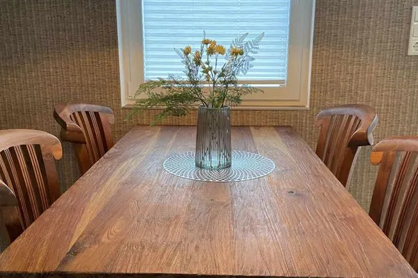 Essbereich Strandhaus Ferienwohnung Lee