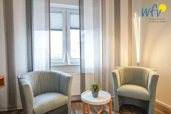 Schlafzimmer Appartement-Haus Regina Ferienwohnung StrandGut9