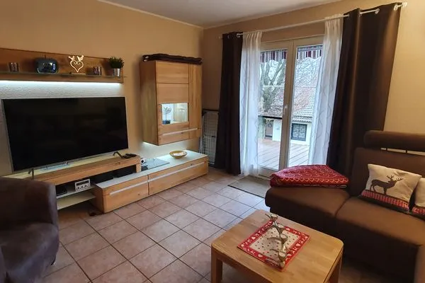 Wohnzimmer Feriendorf Hochbergle Haus 131