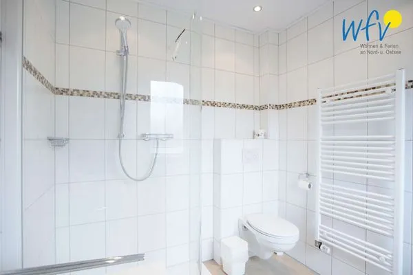 Badezimmer 1 Weidenkieker Ferienwohnung 1