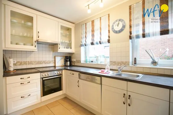 Küche / Küchenzeile Weidenkieker Ferienwohnung 1