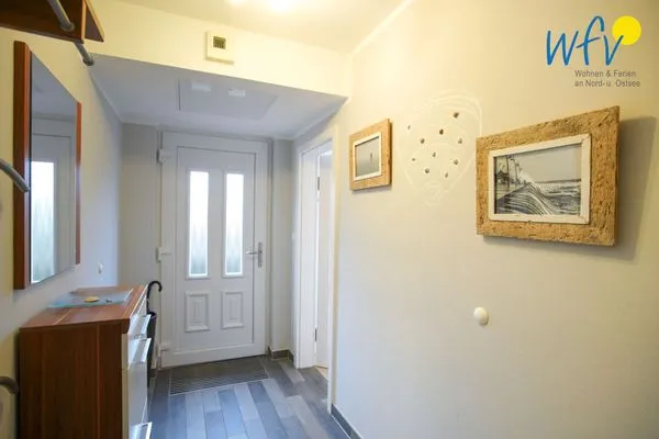 Flur und Eingangsbereich Weidenkieker Ferienwohnung 1