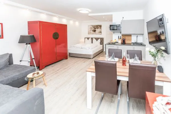 Wohnzimmer Smart Resorts Haus Rubin Ferienwohnung 102