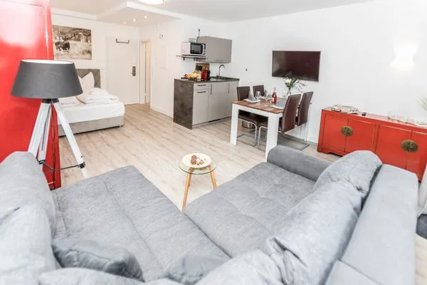 Wohnzimmer Smart Resorts Haus Rubin Ferienwohnung 102