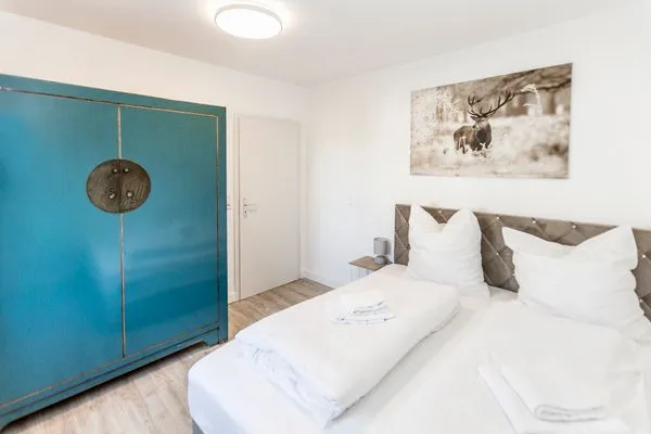 Schlafzimmer Smart Resorts Haus Rubin Ferienwohnung 101