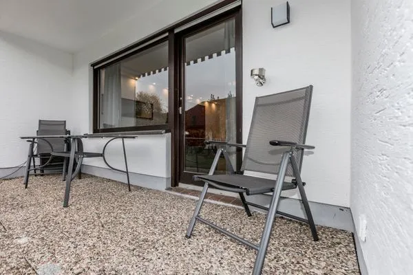 Terrasse Smart Resorts Haus Rubin Ferienwohnung 101