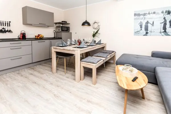 Wohnzimmer Smart Resorts Haus Jade Ferienwohnung 201