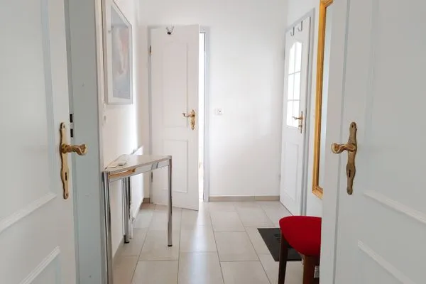 Dekoratives Detail Erika's Hüs Ferienwohnung „Blä Waanang"