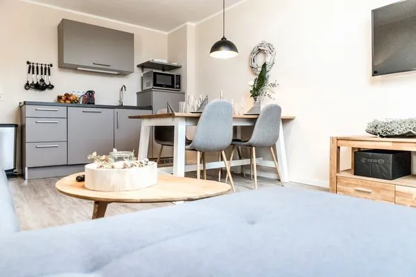 Wohnzimmer Smart Resorts Haus Jade Ferienwohnung 203