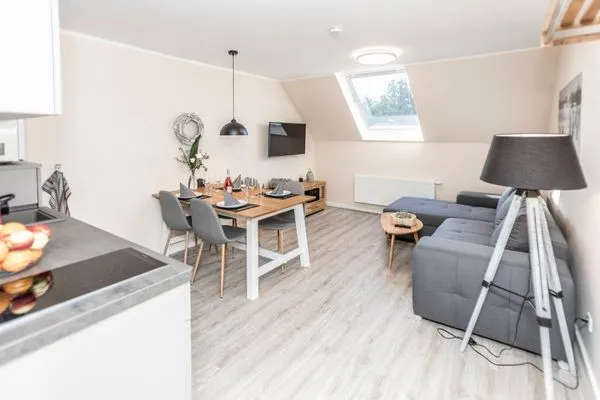 Wohnzimmer Smart Resorts Haus Jade Ferienwohnung 203