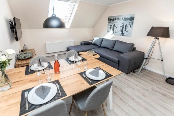 Wohnzimmer Smart Resorts Haus Jade Ferienwohnung 203