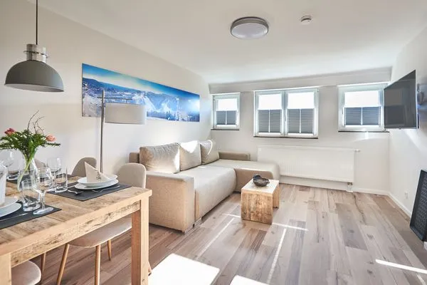 Wohnzimmer Smart Resorts Haus Opal Ferienwohnung 405