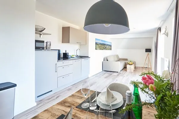 Küche / Küchenzeile Smart Resorts Haus Opal Ferienwohnung 406