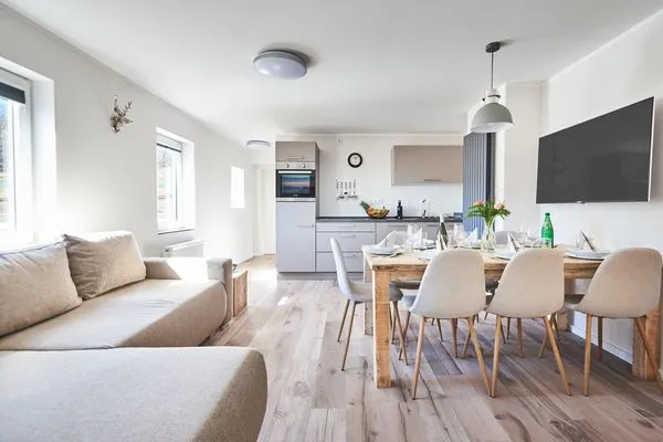 Wohnzimmer Smart Resorts Haus Saphir Ferienwohnung 504