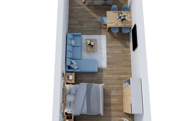 Grundriss Smart Resorts Haus Brilliant Ferienwohnung 606